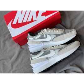 Nike Waffle Oneummit White Waffle Sneakers For Women
