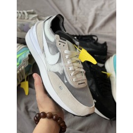 Nike Waffle Oneummit White Waffle Sneakers For Women