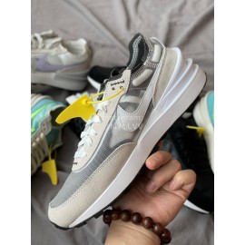 Nike Waffle Oneummit White Waffle Sneakers For Women