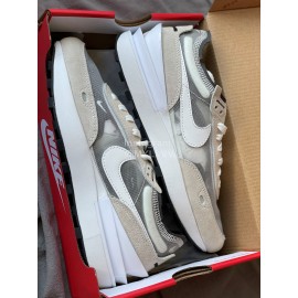 Nike Waffle Oneummit White Waffle Sneakers For Women