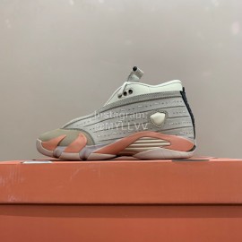 Nike Air Jordan 14 Low  Sp Terracotta Sneakers For Men And Women