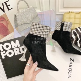 Nina Zarqua Fashion Diamond Pointed High Heel Boots For Women