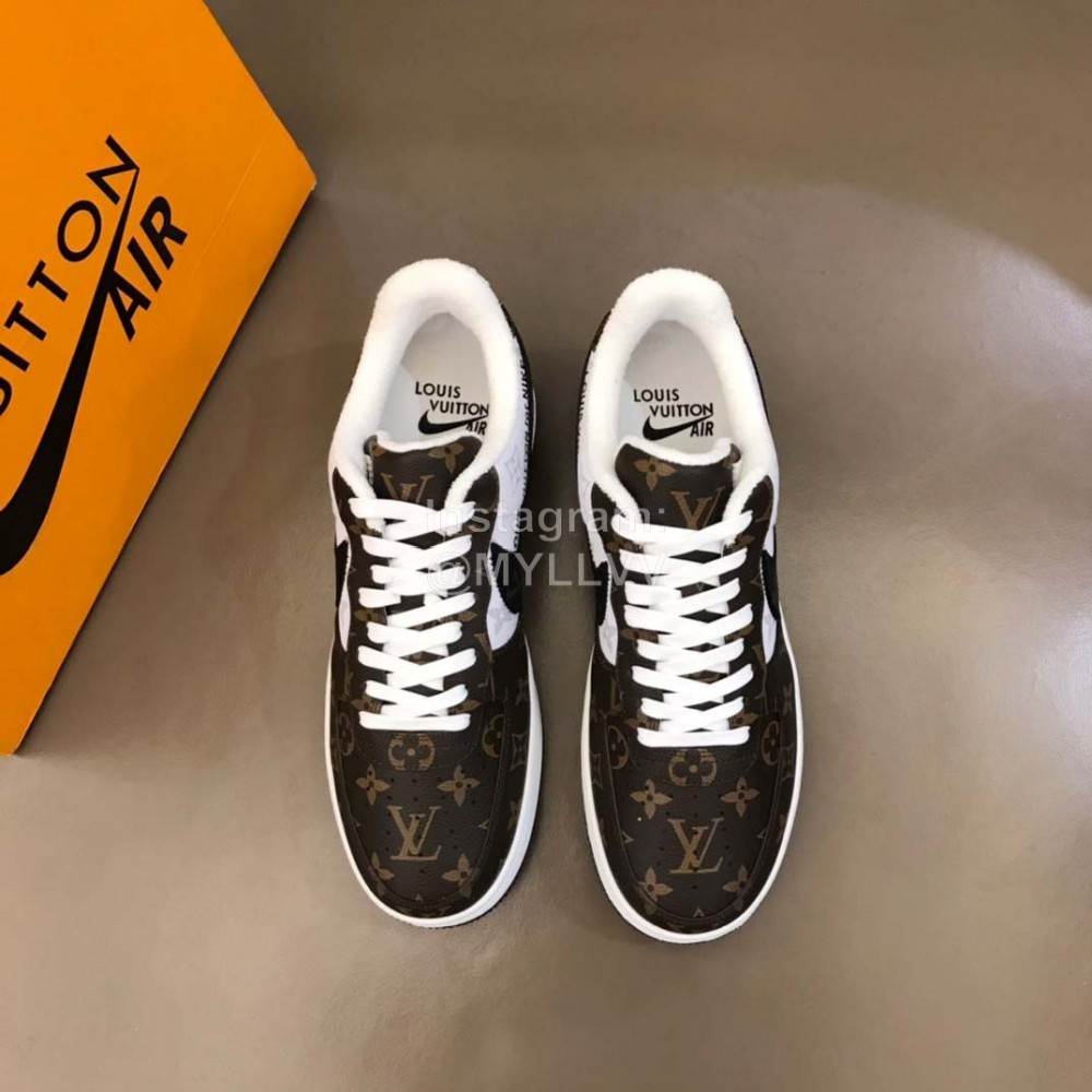 Off White Lv Nike Casual Sports Shoes For Men