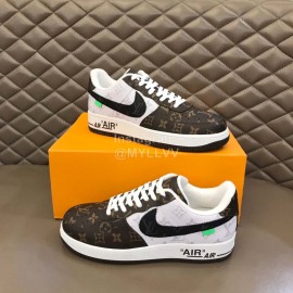 Off White Lv Nike Casual Sports Shoes For Men