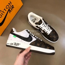 Off White Lv Nike Casual Sports Shoes For Men