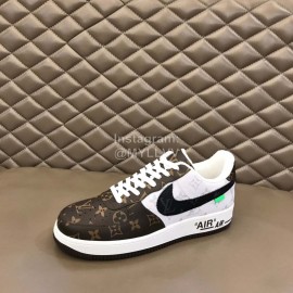 Off White Lv Nike Casual Sports Shoes For Men