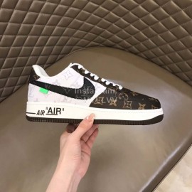 Off White Lv Nike Casual Sports Shoes For Men