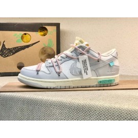 Off White Nk Sb Dunk Low Sneakers For Men And Women Pink
