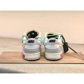 Off White Nk Sb Dunk Low Sneakers Green For Men And Women