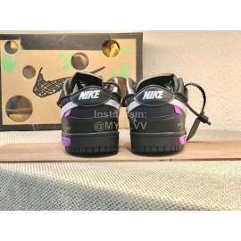 Off White Nk Sb Dunk Low Sneakers For Men And Women Black