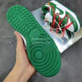 Off White Futura Nk Sb Dunk Ow Sneakers Green