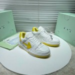 Off White Fashion Sportshoes For Men And Women Yellow