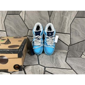 Off White Futura Sb Dunk Sneakers Blue For Men And Women