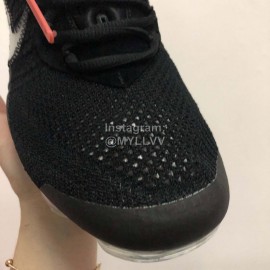 Off White Nike Ow Air Vapor Max Sportshoes Black