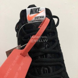 Off White Nike Ow Air Vapor Max Sportshoes Black