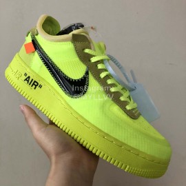 Off White Nike Air Force 1 Low Volt 2.0 Sneakers For Men And Women