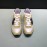 Off White Spring Leather Casual Sneakers For Men And Women Beige