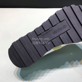 Off White Spring Leather Casual Sneakers For Men And Women Beige