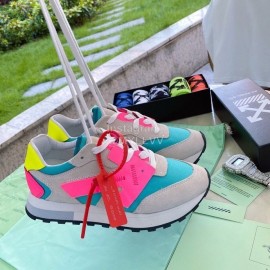 Off White Spring Summer New Sneakers For Men And Women Blue