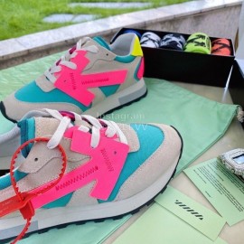 Off White Spring Summer New Sneakers For Men And Women Blue