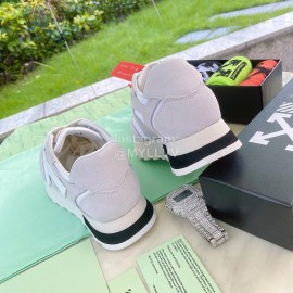 Off White Spring Summer New Sneakers For Men And Women Gray