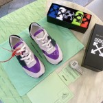 Off White Spring Summer New Sneakers For Men And Women Purple