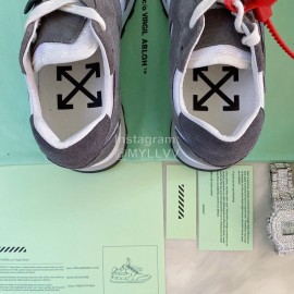 Off White Spring Summer New Sneakers For Men And Women Dark Gray