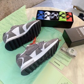 Off White Spring Summer New Sneakers For Men And Women Dark Gray