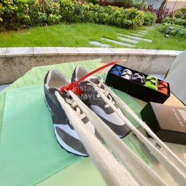 Off White Spring Summer New Sneakers For Men And Women Dark Gray