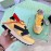 Off White Spring Summer New Sneakers For Men And Women Yellow