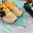 Off White Spring Summer New Sneakers For Men And Women Yellow