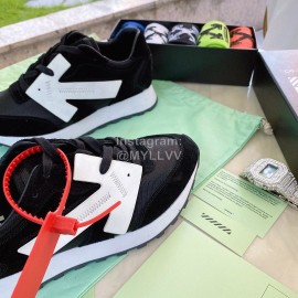 Off White Spring Summer New Sneakers For Men And Women Black
