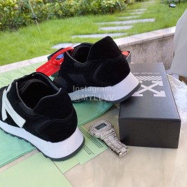Off White Spring Summer New Sneakers For Men And Women Black