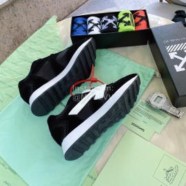 Off White Spring Summer New Sneakers For Men And Women Black