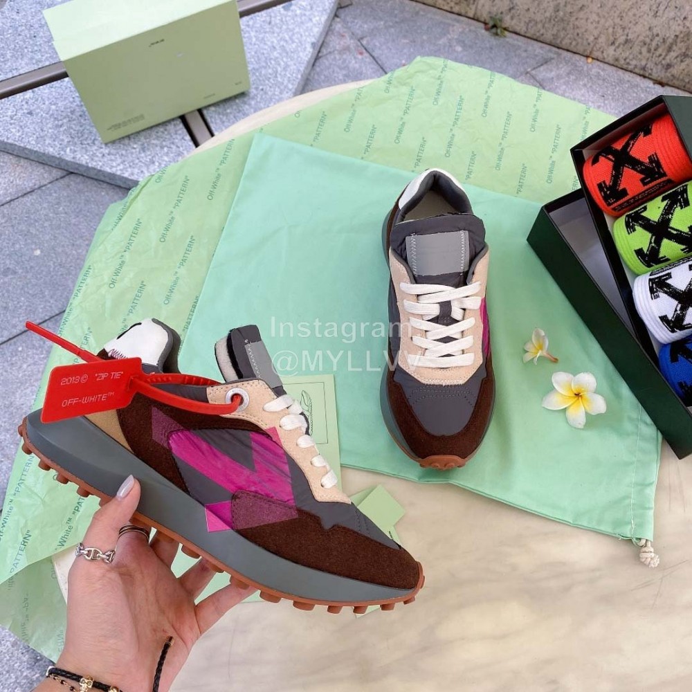 Off White Spring Summer Fashion Sneakers For Men And Women