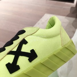 Off White Spring Summer Fashion Casual Shoes For Women Green