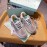 Off White Autumn Winter New Calf Sneakers For Men And Women Gray
