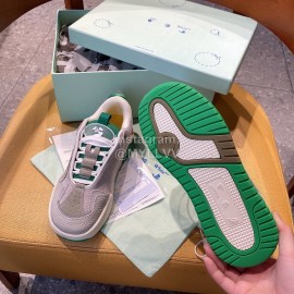 Off White Autumn Winter New Calf Sneakers For Men And Women Gray