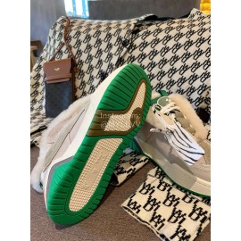 Off White Autumn Winter Calf Wool Sneakers For Men And Women 