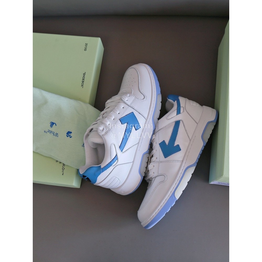 Off White Fashion Casual Sneakers For Men And Women Blue