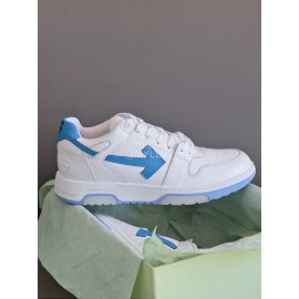 Off White Fashion Casual Sneakers For Men And Women Blue