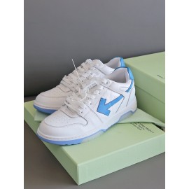 Off White Fashion Casual Sneakers For Men And Women Blue