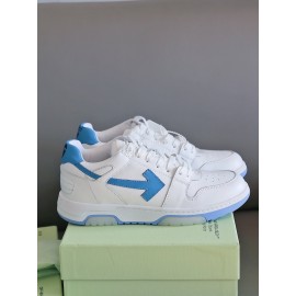 Off White Fashion Casual Sneakers For Men And Women Blue