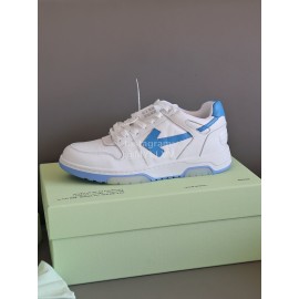 Off White Fashion Casual Sneakers For Men And Women Blue