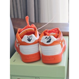 Off White Fashion Casual Sneakers For Men And Women Orange