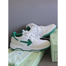 Off White Fashion Casual Sneakers For Men And Women Green