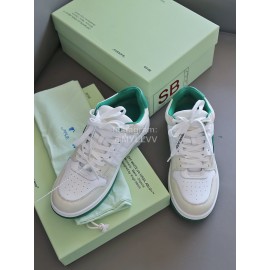 Off White Fashion Casual Sneakers For Men And Women Green