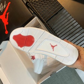Off White Co Branded Air Jordan Fashion Basketball Sneakers For Men And Women Red 