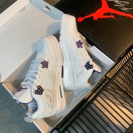 Off White Co Branded Air Jordan Fashion Basketball Sneakers For Men And Women Purple
