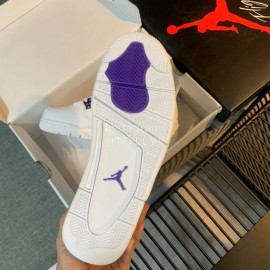 Off White Co Branded Air Jordan Fashion Basketball Sneakers For Men And Women Purple